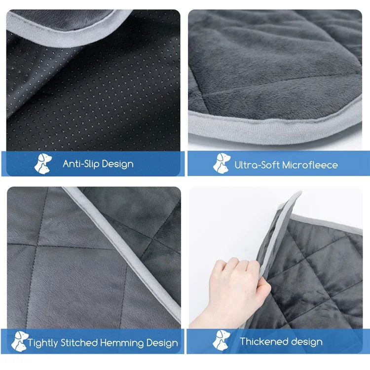 Pet Thermal Mat Super Soft Self Heating Pad Non Electric Antislip Dog Warming Bed Blanket For Dogs Cats