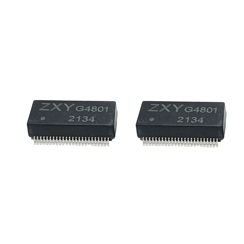 1000 BASE-T с одним портом, низкий профиль сетевой трансформатор модули G4801 48PIN SMD