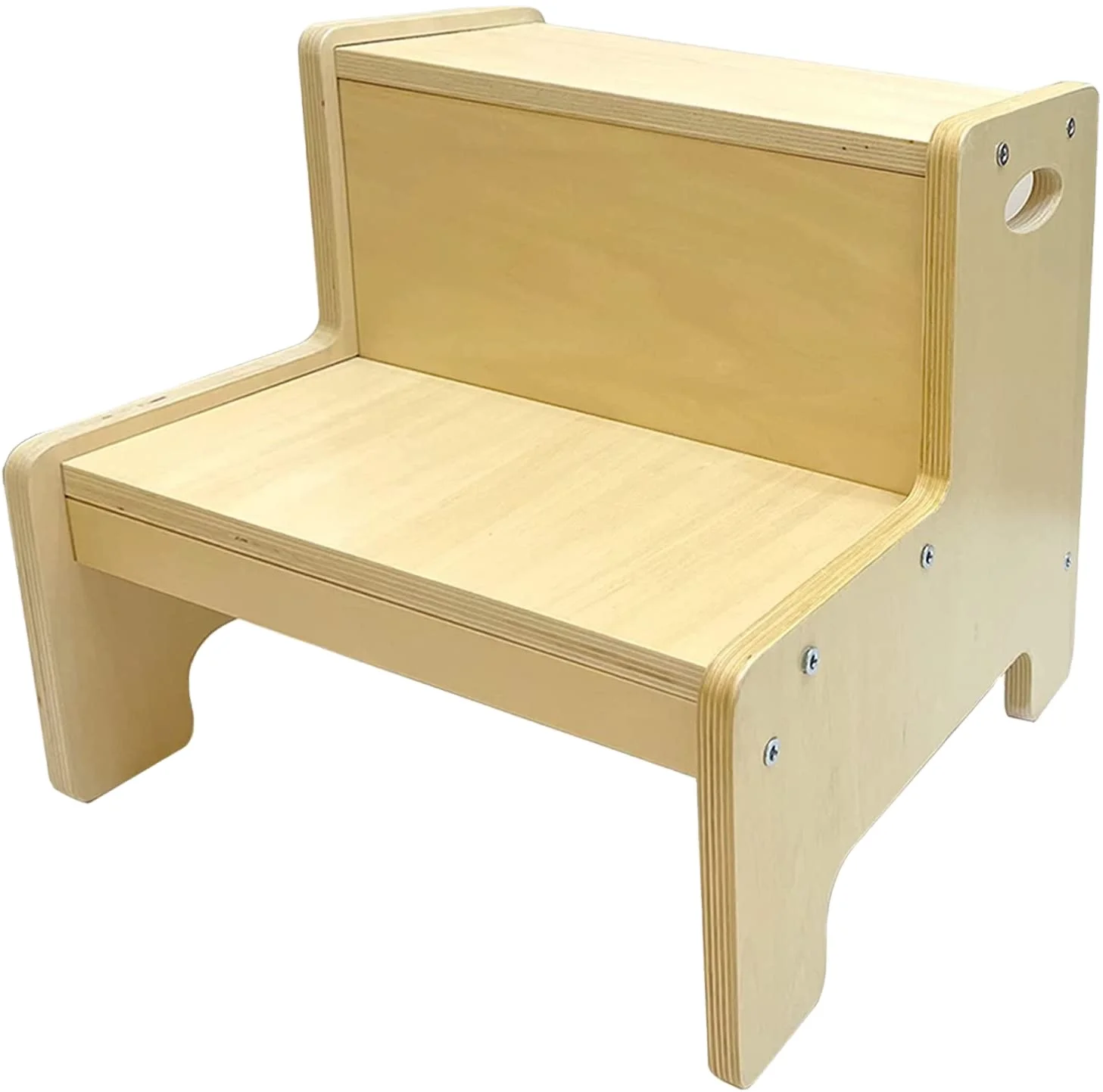 Wholesale Bathroom Furniture Adjustable Natural Toilet Step Stool Ladder For Kids