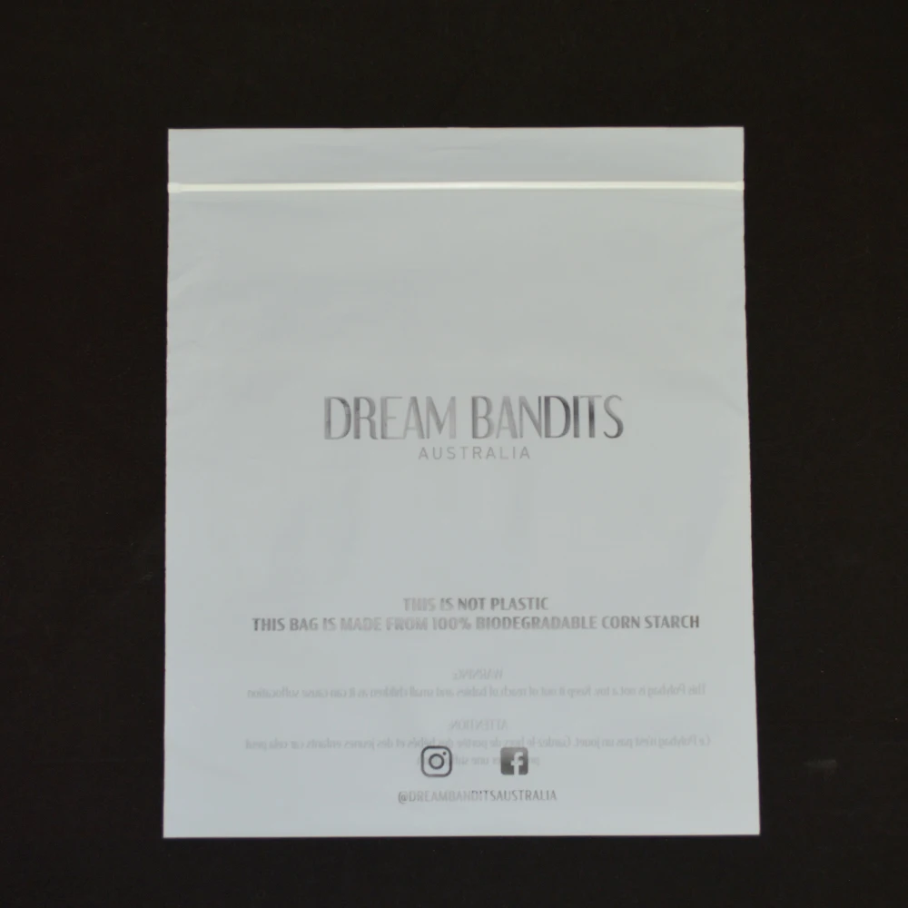 Organic plastic shopping bag Biodegradable bags