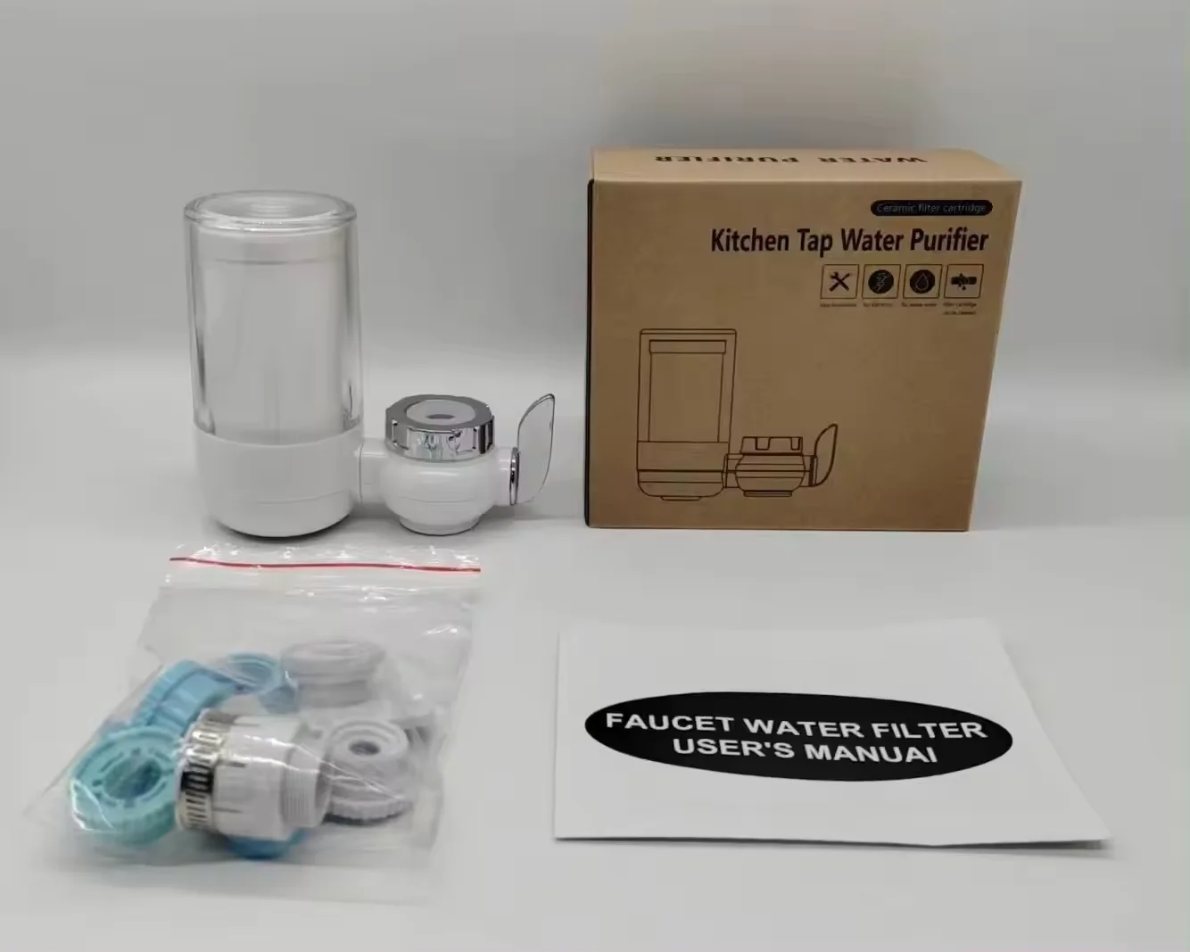Faucet Tap Water Filter, Filter Element Water Filter, Ceramic Faucet Filter System