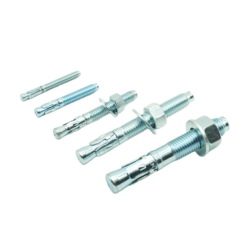 metric size carbon steel wedge anchor