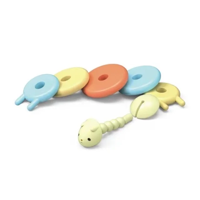 2022 early education assemble animal learning stacking rings plastic spielzeug other educational toys for baby
