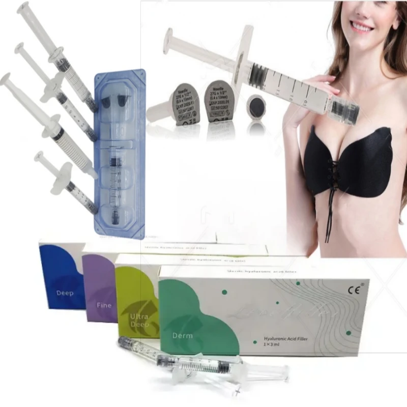 Breast Enlargementultra Dermal Filler Body Filler Boob Lip Buttocks Cross-linked Butt injection hyaluroic acid gel