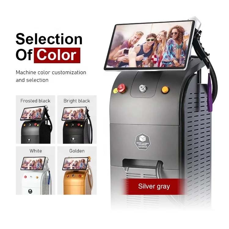 Factory Manufacturer CE TUA ISO Approved Diode Laser Laser Hair Removal Machine for Sale 755nm 808 Nm 1064nm Stationary 72KG