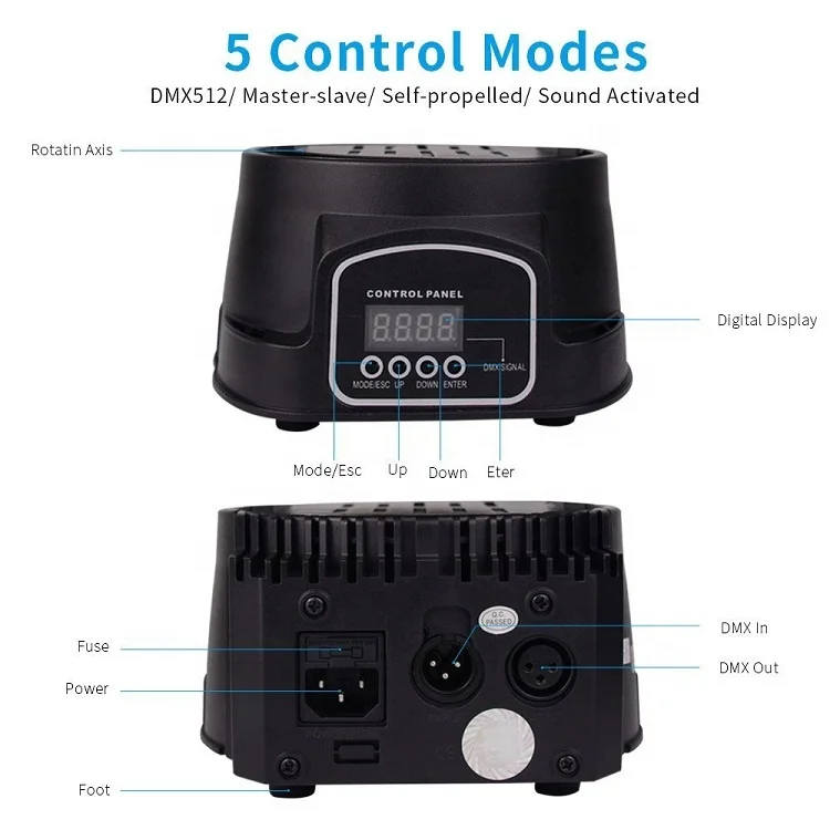 Лидер продаж 7x10 Вт RGBW 4 в 1 свадебное сценическое освещение миниатюрный светодиодный подвижный головной