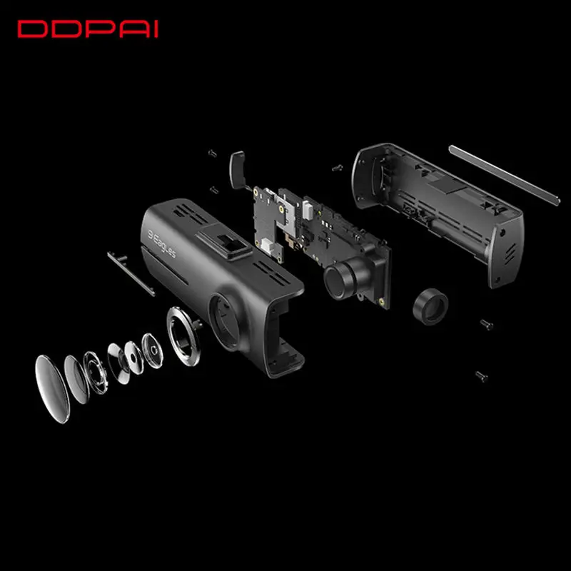 Best Selling On Internet Hot Sale DDPAL A2  Dual High Resolution Night Vision Bulit-in Gps  Video Recorder For Vehicle