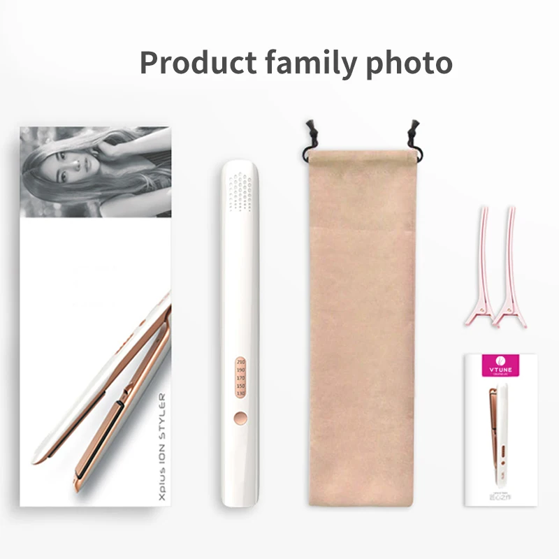 Professional stock steam hair straightener flat iron for retailer wholesale hair flat straightening