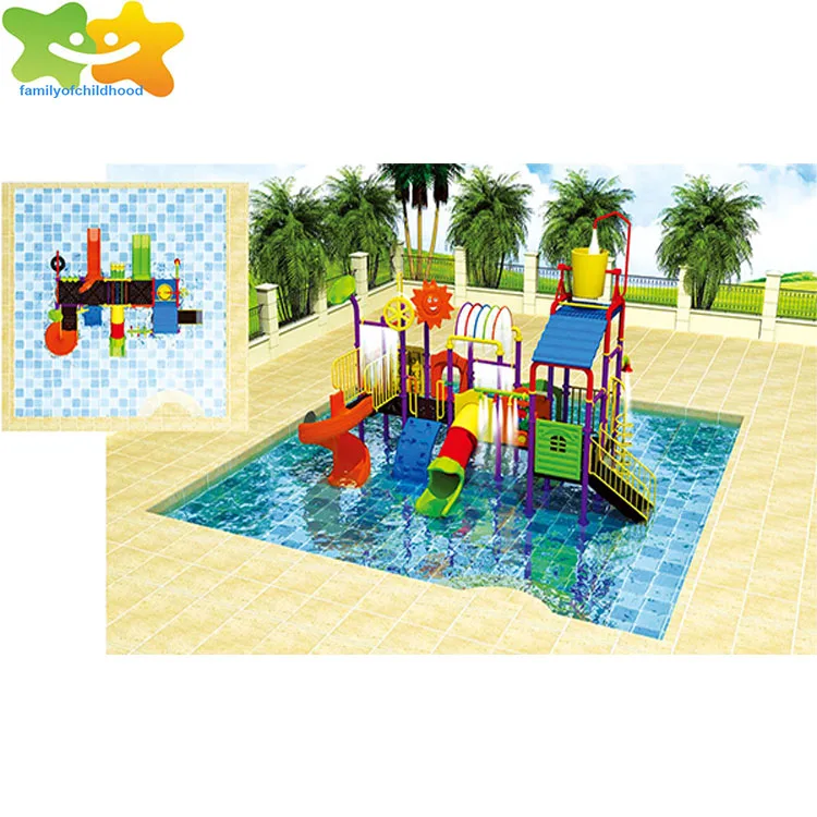 water park equipment Kids outdoor water park slides swimming pool equipment for sale