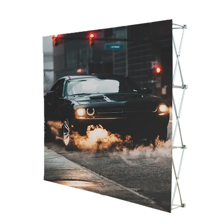 Aluminum Pop Up Stand Backdrop 10ft*10ft Backdrop Display Pop Up Display Stand Pop Up Straight Display Stand