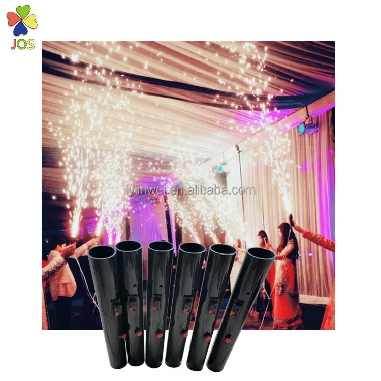 Electric Sparkler Stage Firework Machine Wedding Indoor Ice Fountain Hand Held Cold Pyro Shooter for China Wholesale Weeding Pa