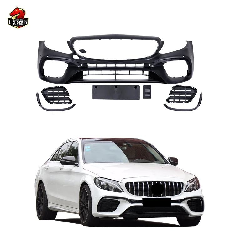 C65 Style Front bumper For Mercedes Benz C-Class W205