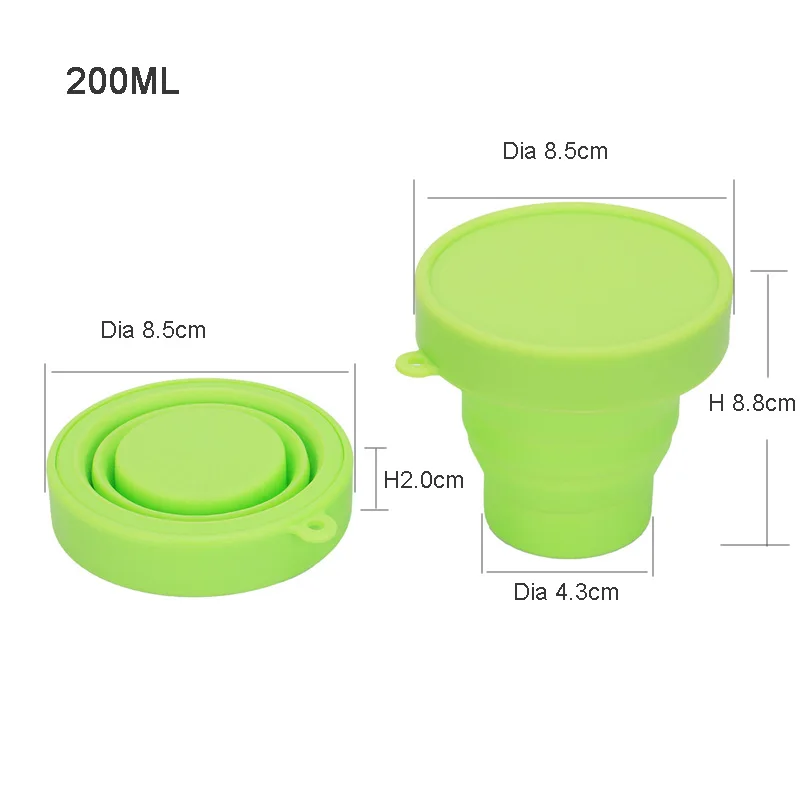 Eco-friendly Foldable Cup Wholesale Silicone Menstrual Sterilizer Cup
