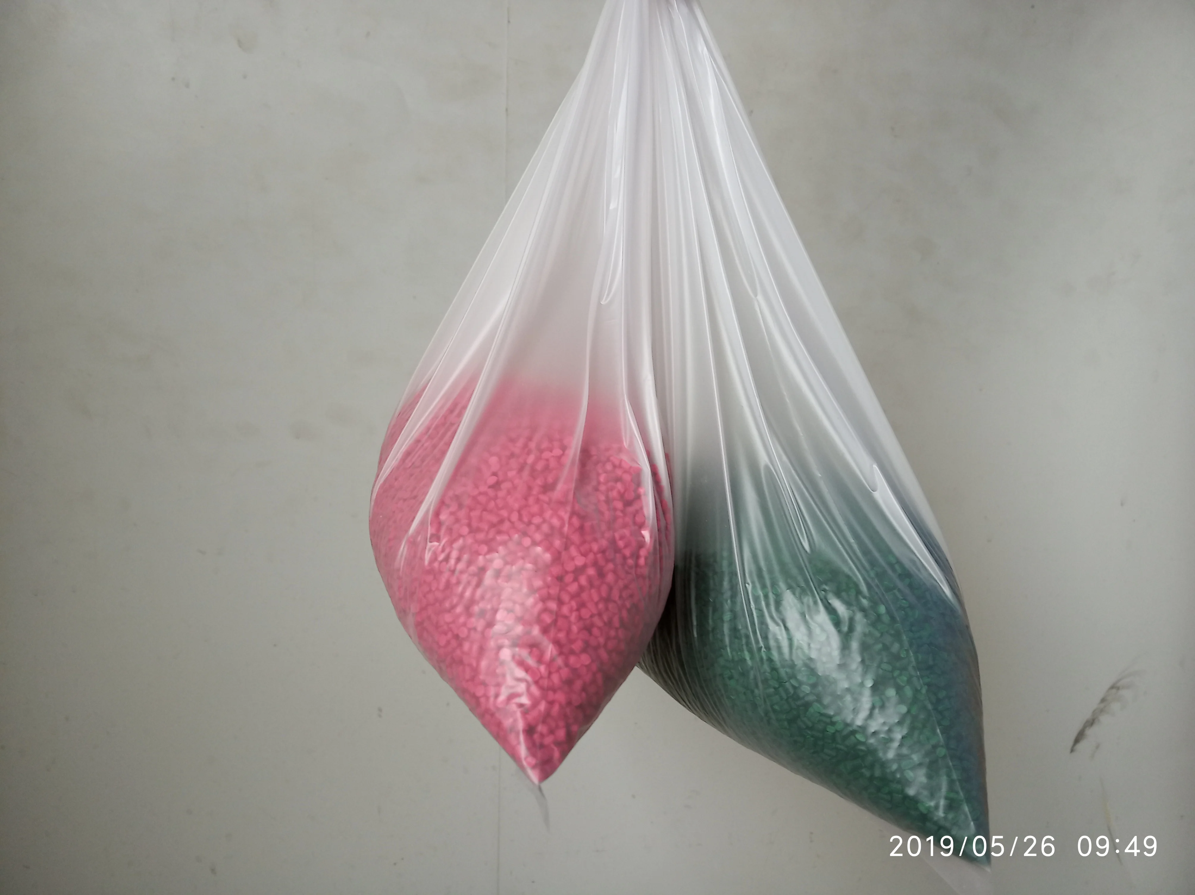 Factory supply transparent soft low melt EVA bag for rubber ingredients conveying