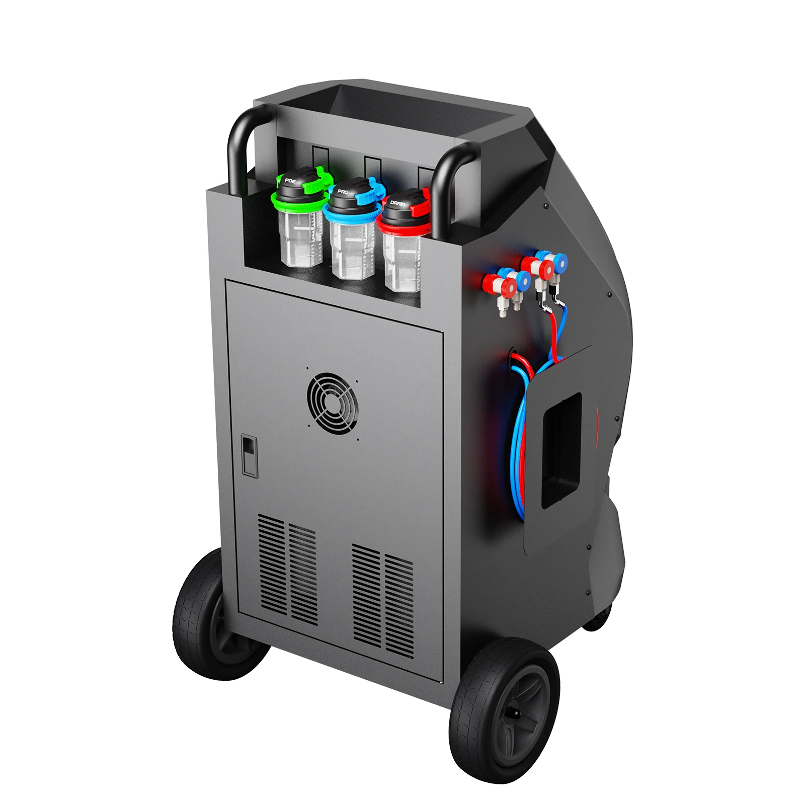 X549 Dual system Fully-automatic  A/C Service machine / for R134a and 1234yf  refrigerant gas recovering and refilling machine