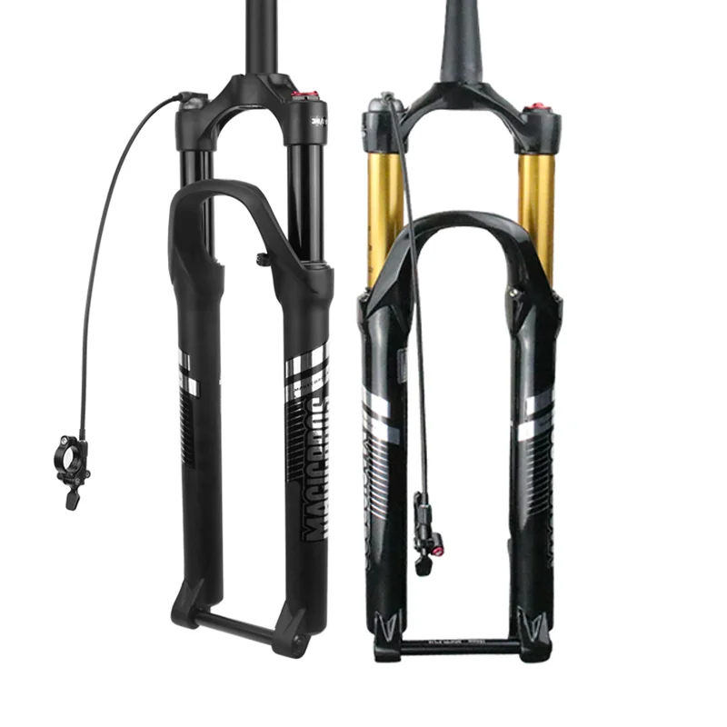 OEM 15*110mm Bike Front Fork Mountain Bike 27.5 29 inch Air Suspension MTB Bike Fork 27.5 with 29 inch Stock