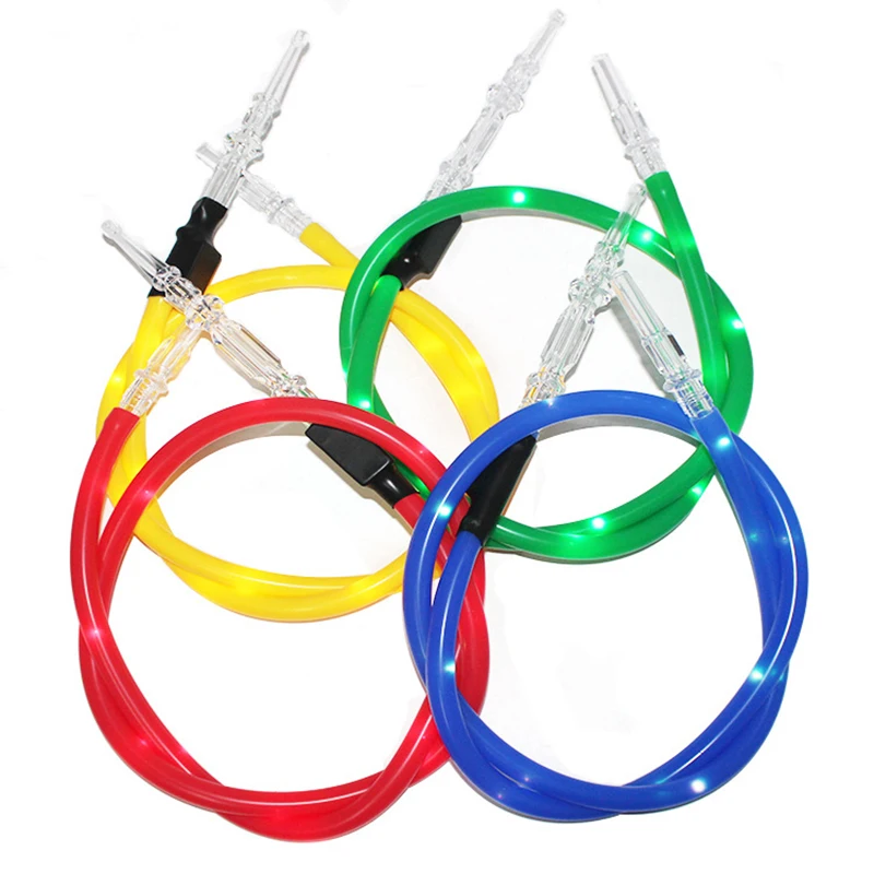 Wholesale Low-Priced Food-Grade Safe Materials 2-Hose Hookah Hose Set Tube for Chicha Use