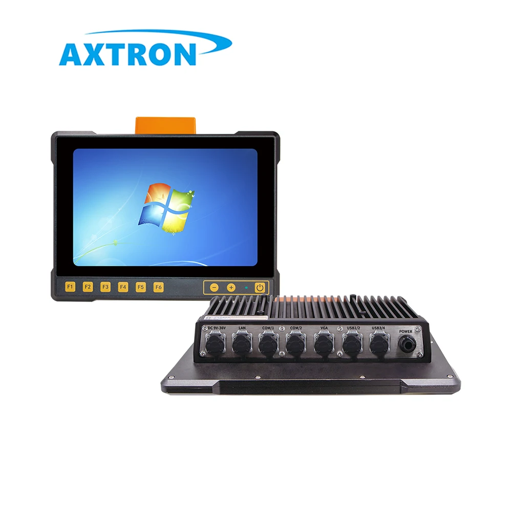 Vesa mount 10.1 inch fanless touch screen display tablet ip67 waterproof android vehicle computer