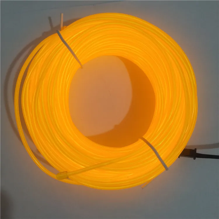 2 3 мм Неоновый свет свечение движения в погоне за электролюминесцентный EL чеканка провода