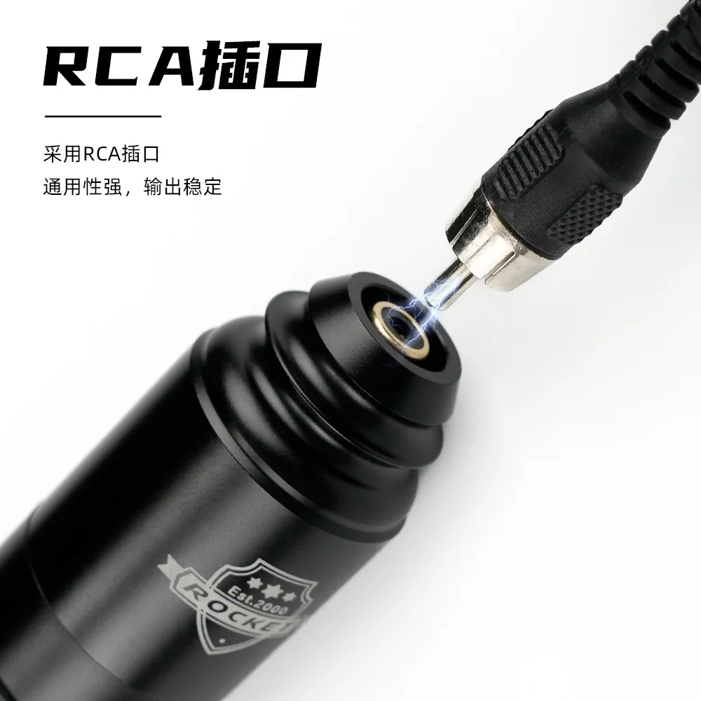 Wholesale Rotary Tattoo Machine Kit With RCA Jack Mini Rocket Tattoo Pen Set Wireless Power Supply for Body Permanent Makeup