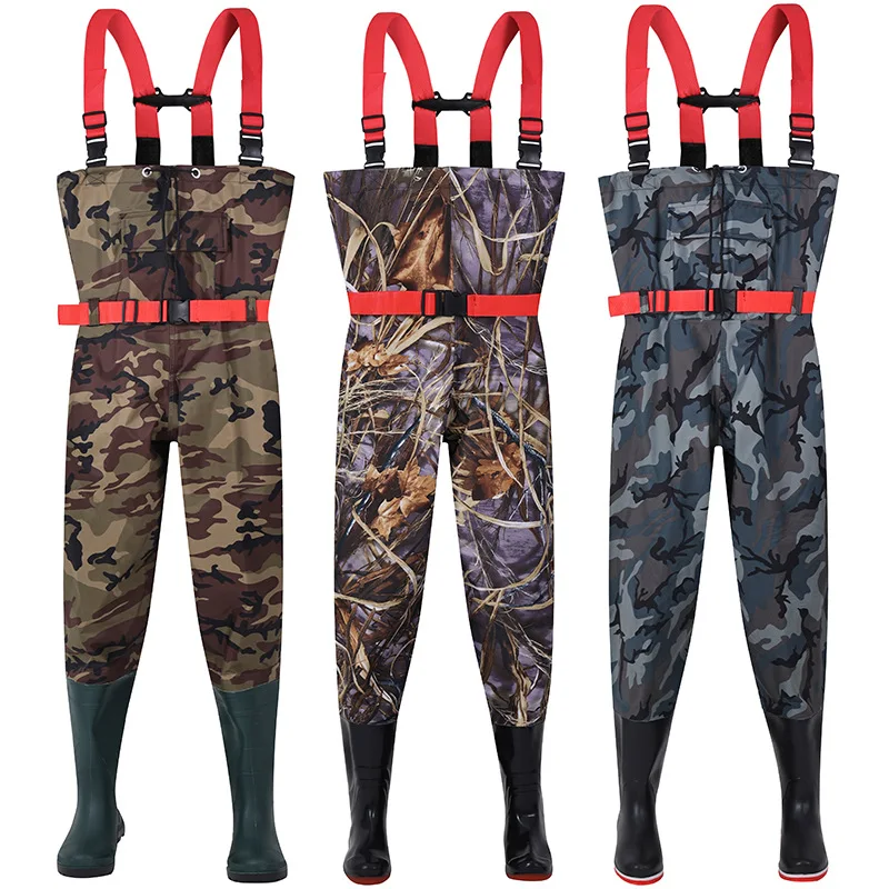 Hot Sale High Quality Nylon Fly Fishing Chest Waders Waterproof Breathable Wader For Fishing