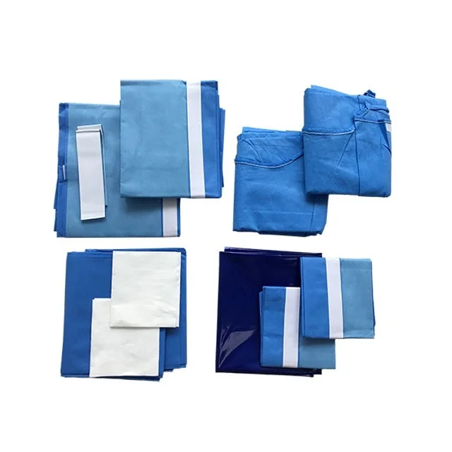 Hospital Surgical Drapes Set Sterile Surgical Pack