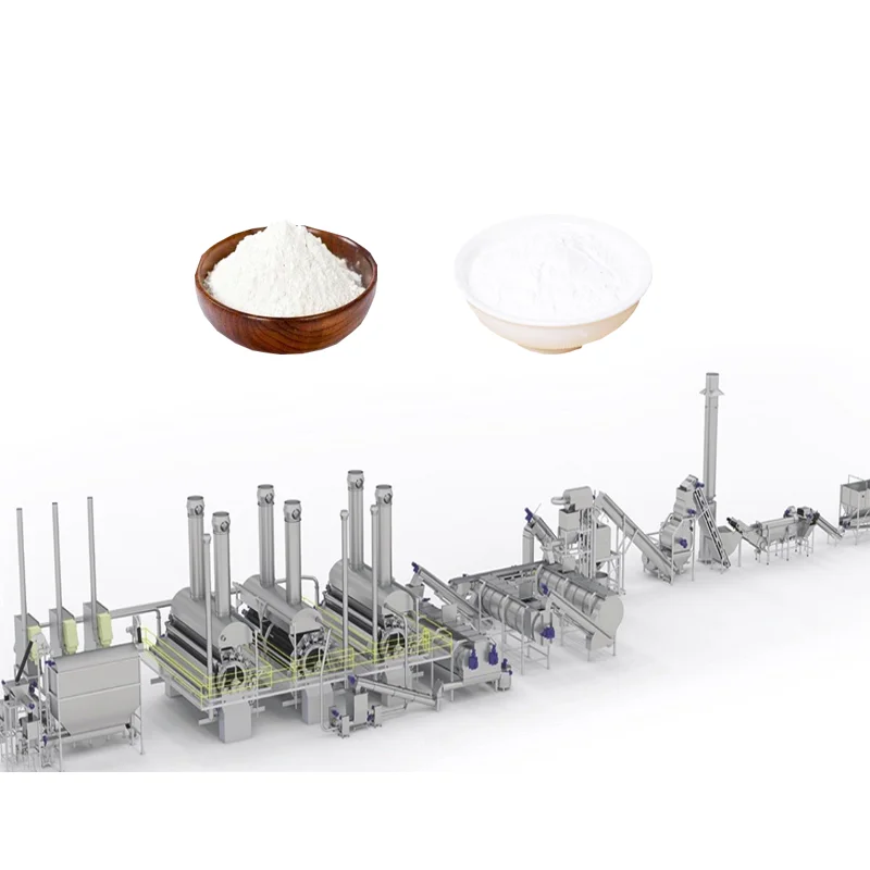 XDX Full Set Potato Starch Manufacturing Machine High Extraction Starch Processing Plant Potato Starch Production Line