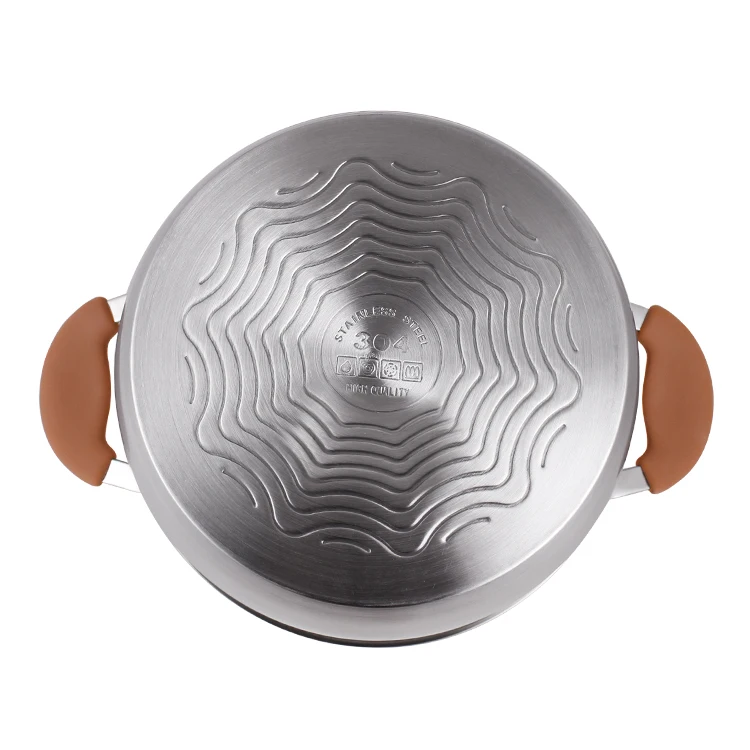 Кастрюля для соуса из нержавеющей стали 304, кастрюля с отпаривателем