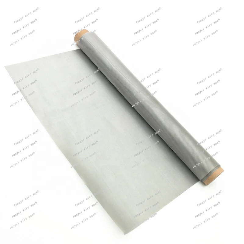 304 316 316l Stainless Steel Plain Twill Woven Wire Mesh Screen Mesh Fabric/Metal Mesh