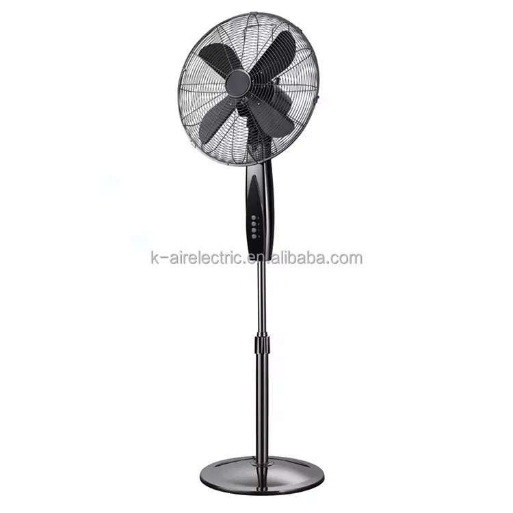 18Inch Stand Fan Metal Body And Base Adjustable Standing Pedestal Fan
