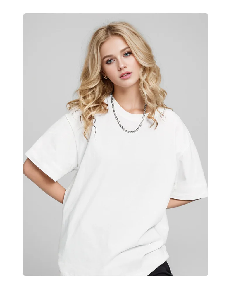Hot High Quality 220 Gsm T-Shirt Printing Custom 100 Cotton Men Blank T Shirts for men