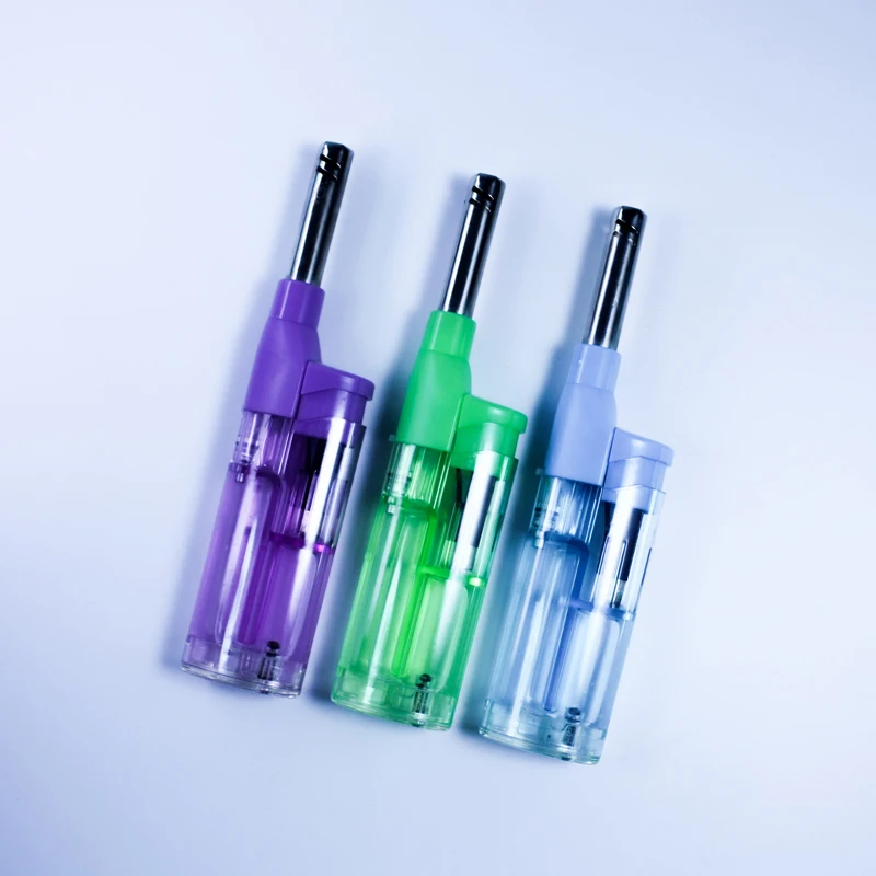 Кулинарной кухни портативный Ветрозащитный газ Refill барбекю удар Заказные малой сигарная Зажигалка Факел Jet Flame зажигалка