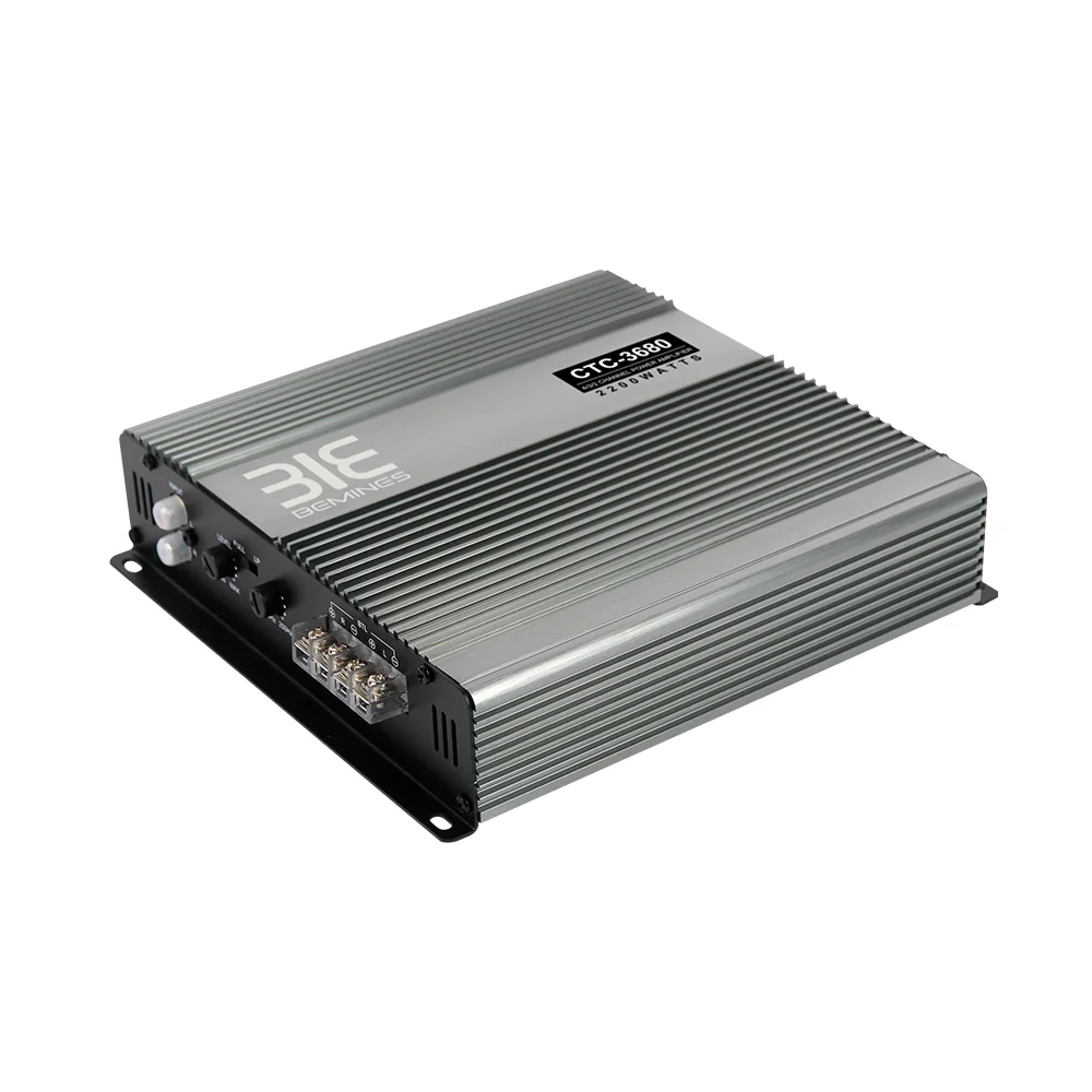 Ready to Ship QMF N-368 small size car audio amplifier 2 channel car amp high quality big power amp
