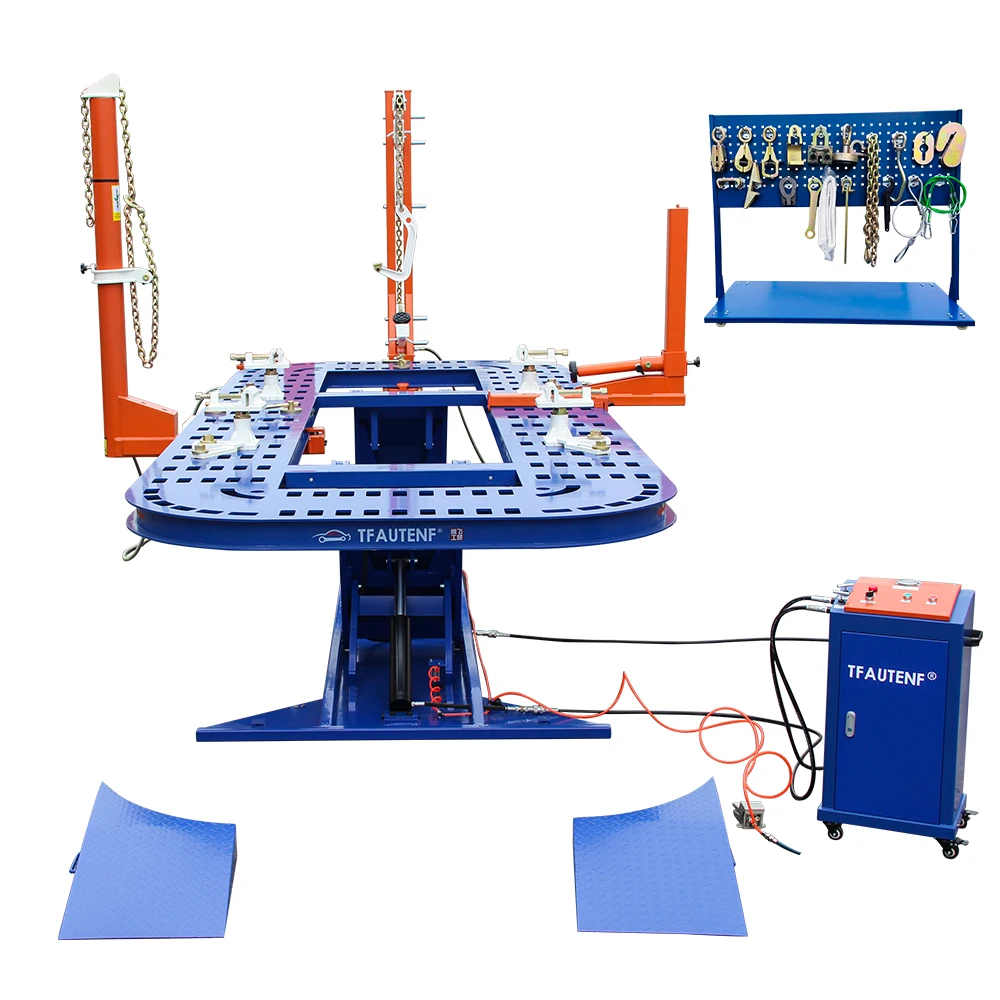 TF-503CB Advanced centralized control auto body frame machine / body repair machine / chassis straightener with electric pump