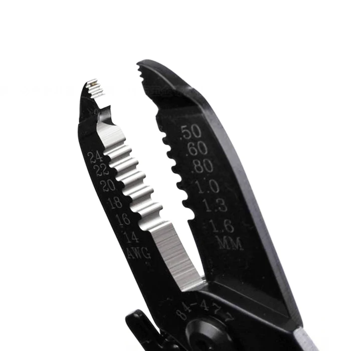 Black Oxide 10-22 AWG Yellow Handle Copper Electric Wire Stripper