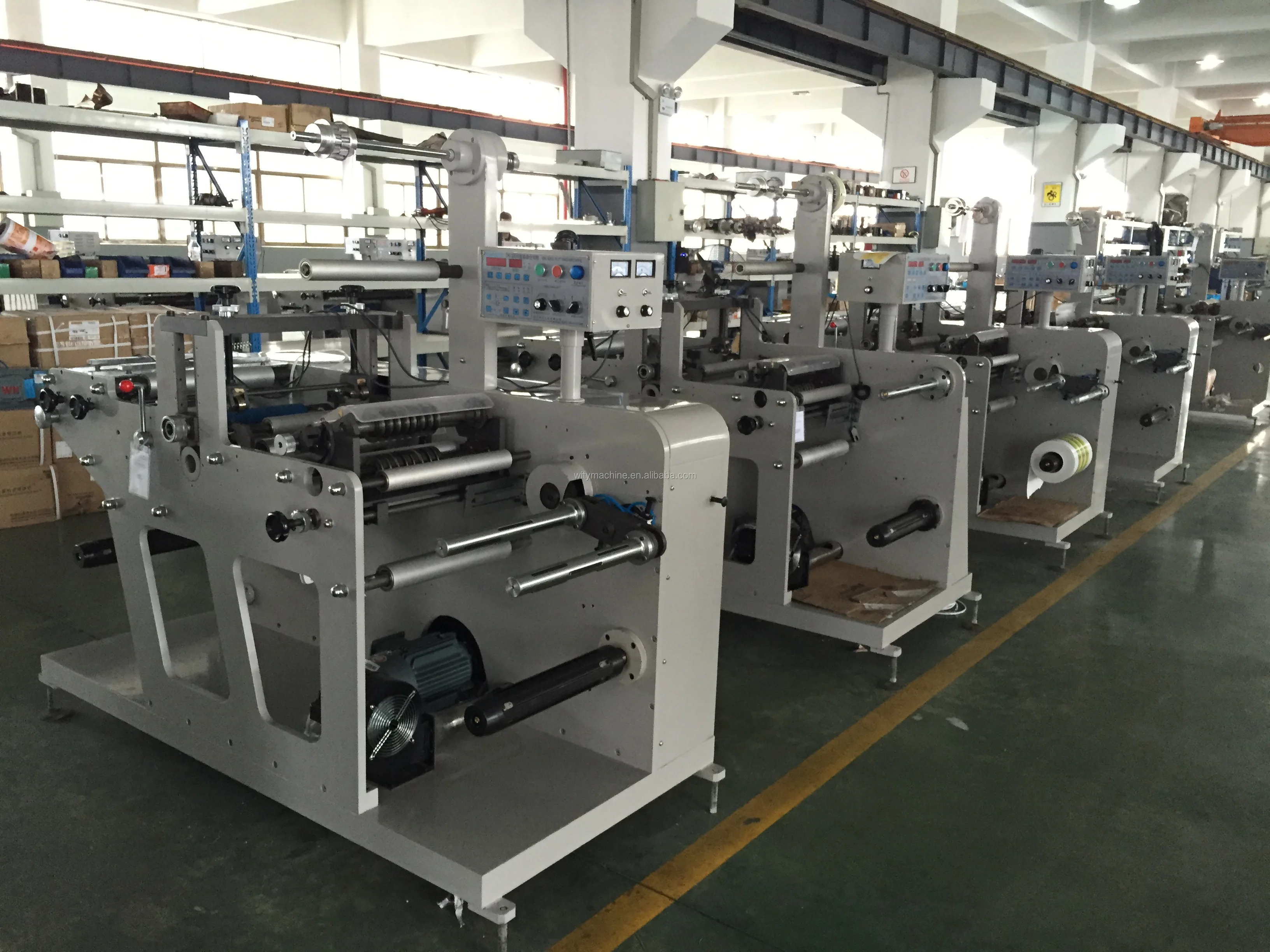 Label Rotary Die Cutting and Slitting Machine