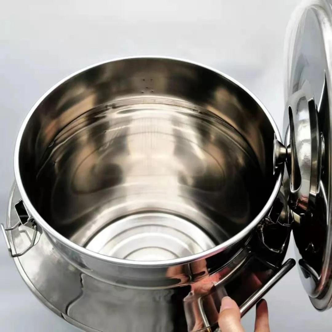 Sealed  increase  304Stainless steel edible oil drums for family