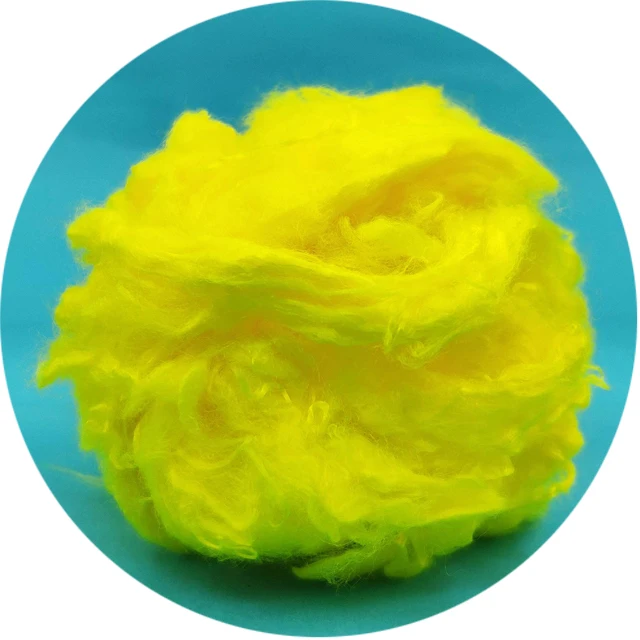 Тонкое окрашенное 100 бамбуковое вискозное волокно