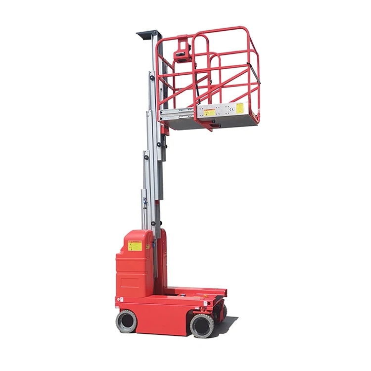 AMWP1100 Series Portable Electric Self-propelled Mobile Aerial Working Platform Vertical Lift Table 6m 7.5m