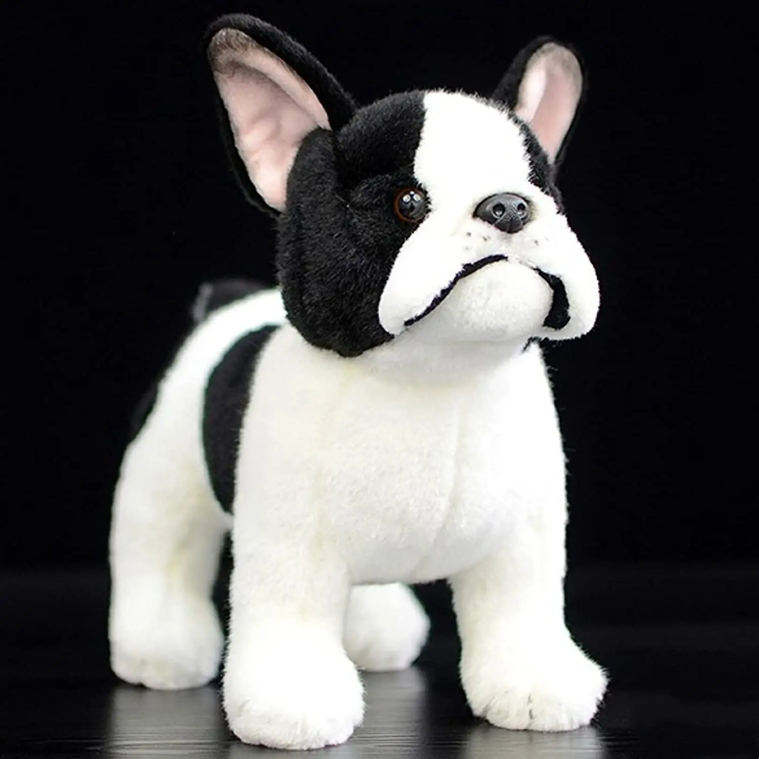 2025 Peluches  Kawai Custom Small Soft  Bulldog Plush Pug Dog Toy Stuffed Dog  Bulldog Plush Dog Pet