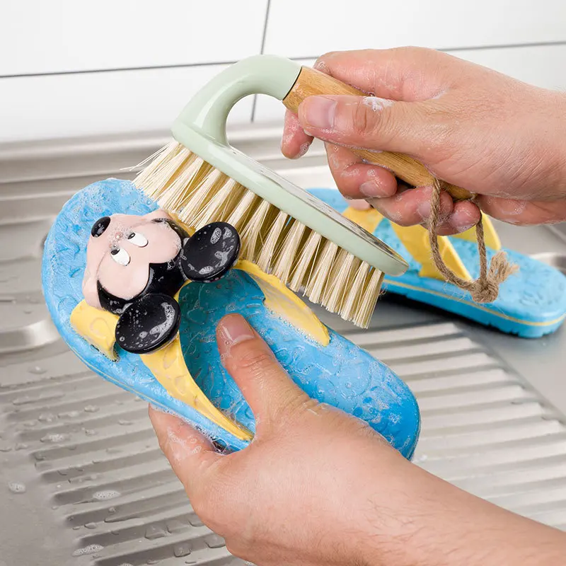 Fuller Brush Easy Hold Scrubby Scrub Brush Cleaning Scrubber with Ergonomic Handle for Scrubbing Vegetables Laundry Shoes