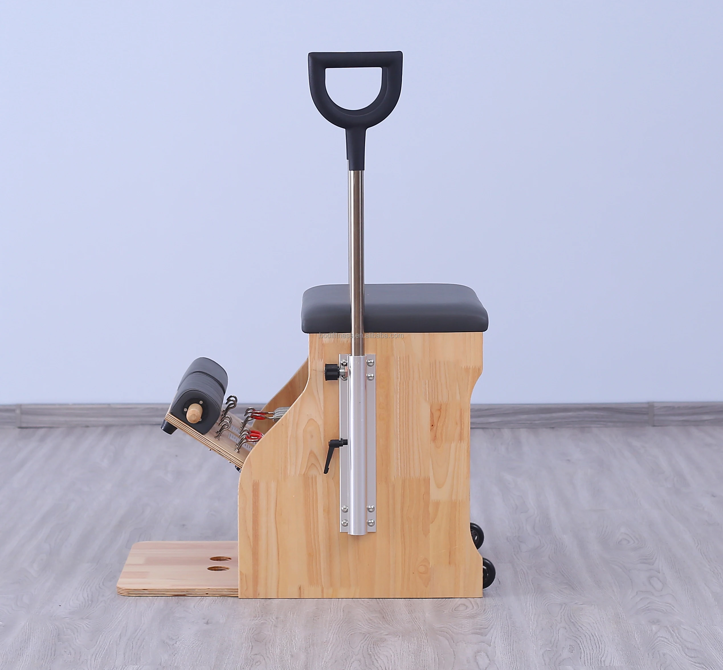 Home Gym Wood Pilates Reformer Yoga Pilates Combo Chair Removable Reformer Gym Wunda Pilates Chair