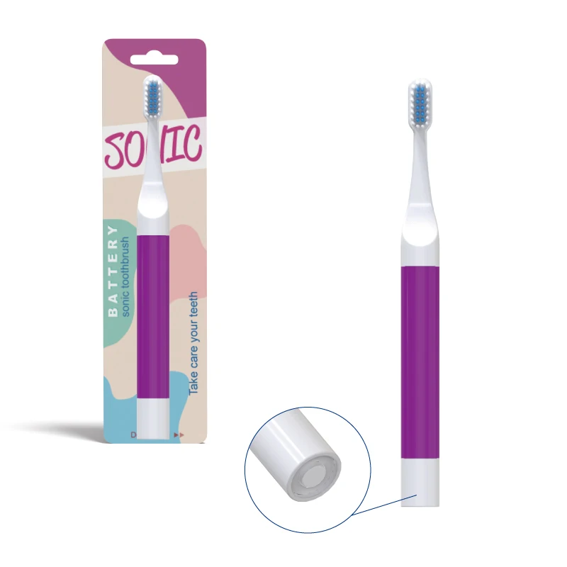 Электрическая зубная щетка Dupont Tynex, питание от аккумулятора, мягкая щетина, пищевой полипропилен