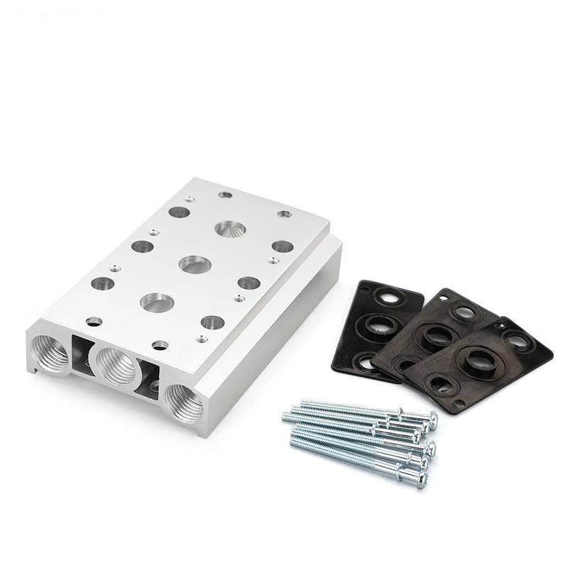 Solenoid valve base 4V310-10 4V410-15 connect bus plate 300M 400M series 2F3F4F5F connection