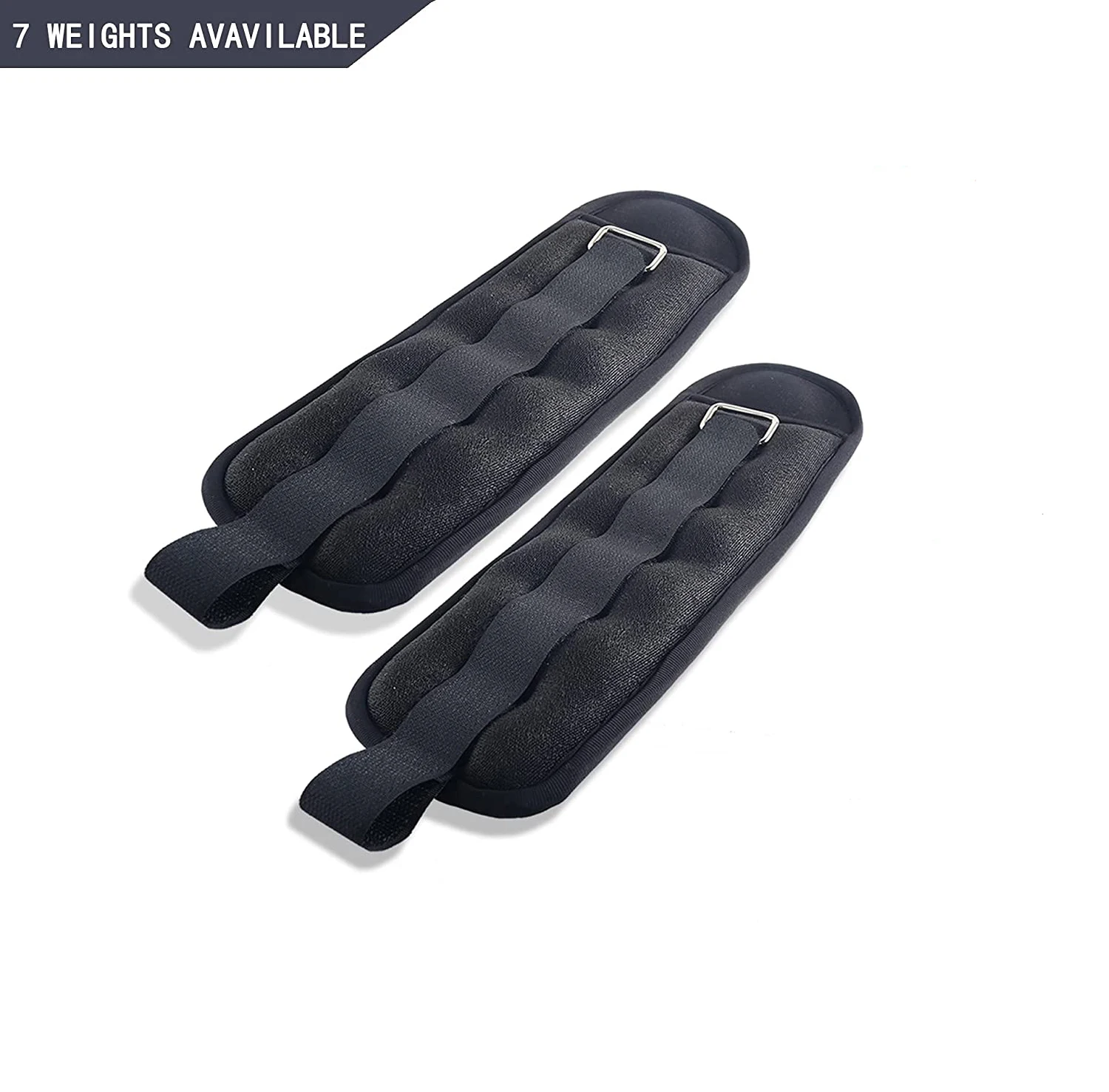 Ankle Weights 0.25/0.5/0.75/1/1.5/2/2.5KG Pair for Kids and Adult Dancing Jogging Gymnastics Aerobics Physical Therapy