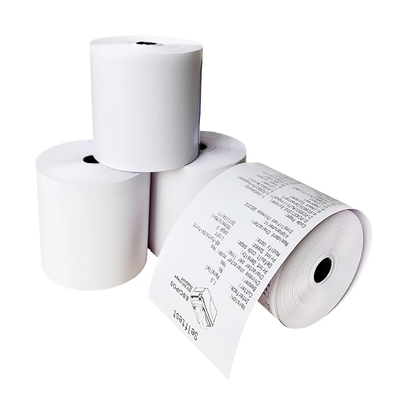Бумага для принтера 80 мм, 57 мм, рулон термобумаги, рулон чековой бумаги для POS ATM