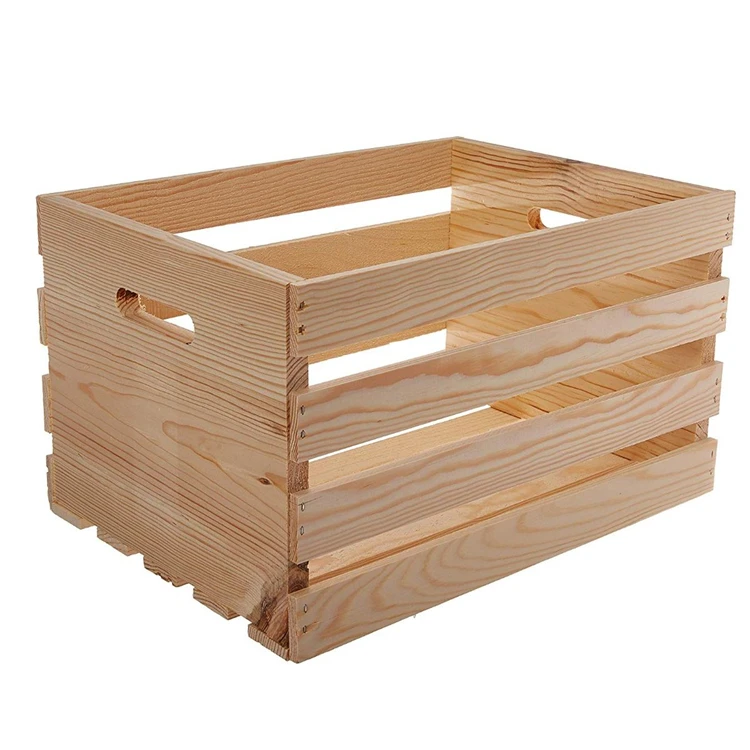 Лидер продаж, домашний декор, большие ящики в стиле кантри, поддон, деревянная коробка для вина 16