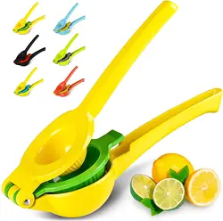 Premium Quality Metal Aluminum Alloy Lemon Squeezer Hand Press Citrus Juicer Lime Squeezer For Squeeze The Freshest Juice