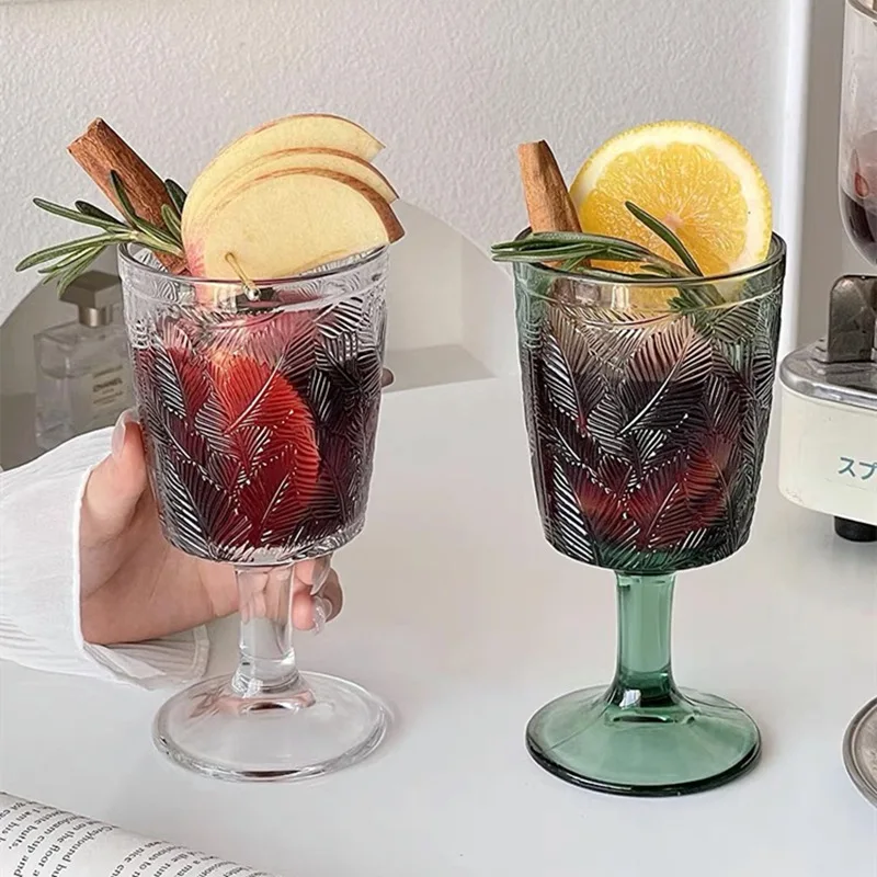 Custom drinking water glasses unique italian diamond shape Champagne Flutes Wine goblet Cup Crystal red wine glass