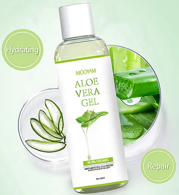 Forever 100% Pure Organic Moisturizing Soothing For Skin Lightening Aloe Vera Gel